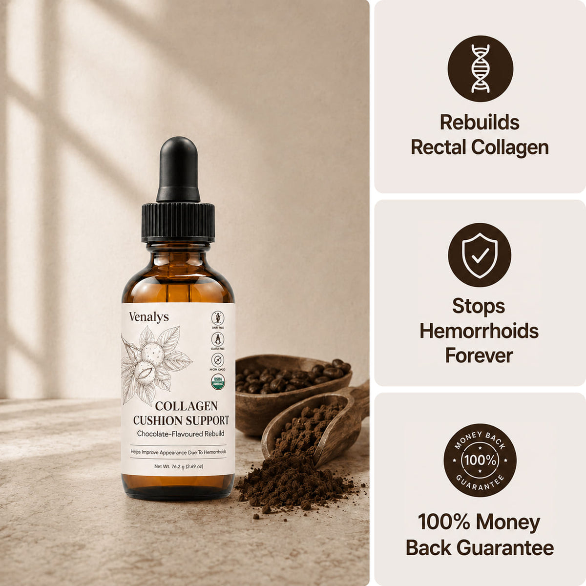 Venalys™ Collagen Cushion Support Drops v2