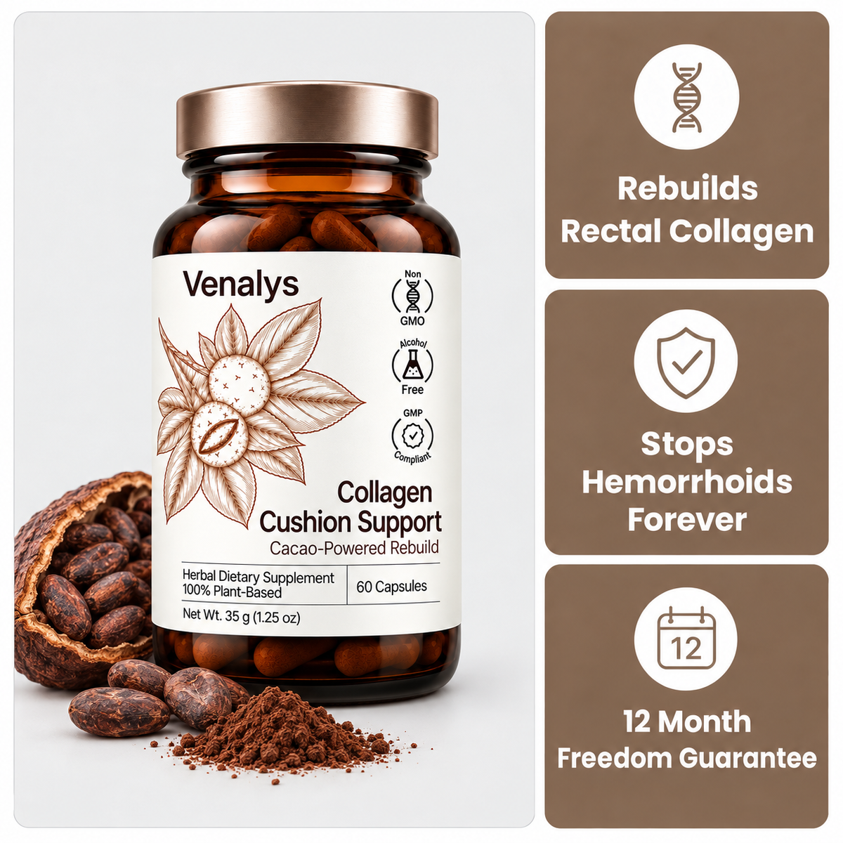 Venalys™ Collagen Cushion Support Capsules