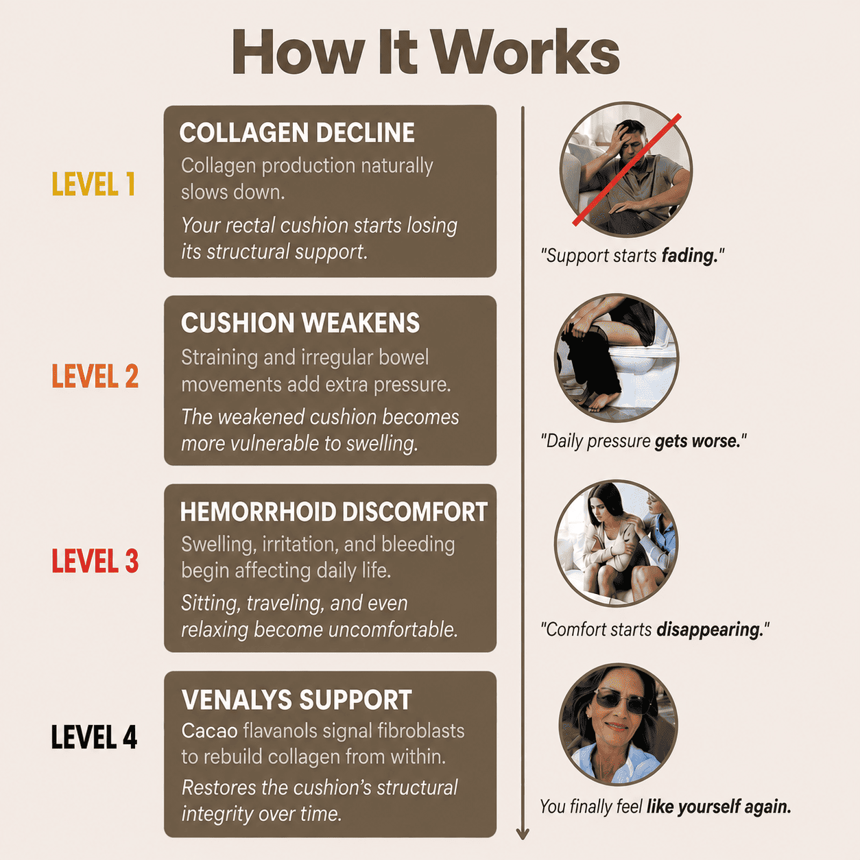 Venalys Collagen Cushion Support Capsules