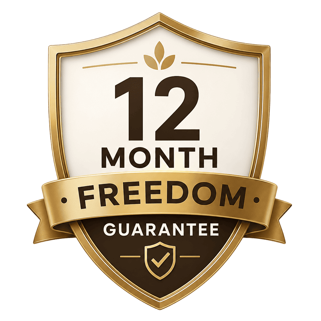 12 Month Freedom Guarantee