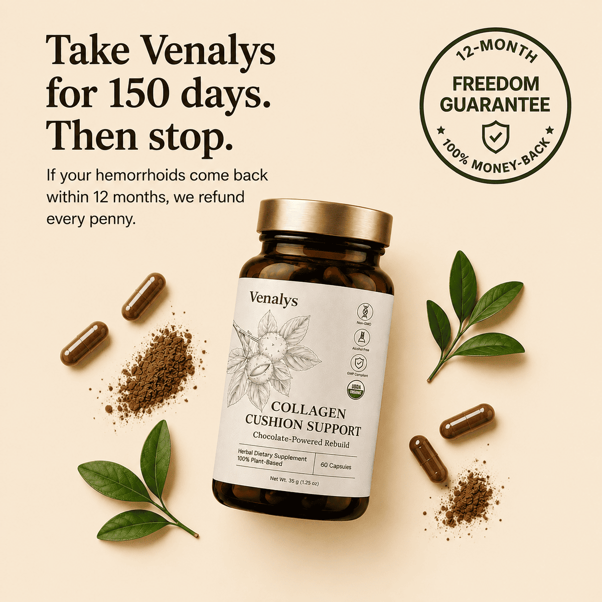 Venalys™ Collagen Cushion Support Capsules v2