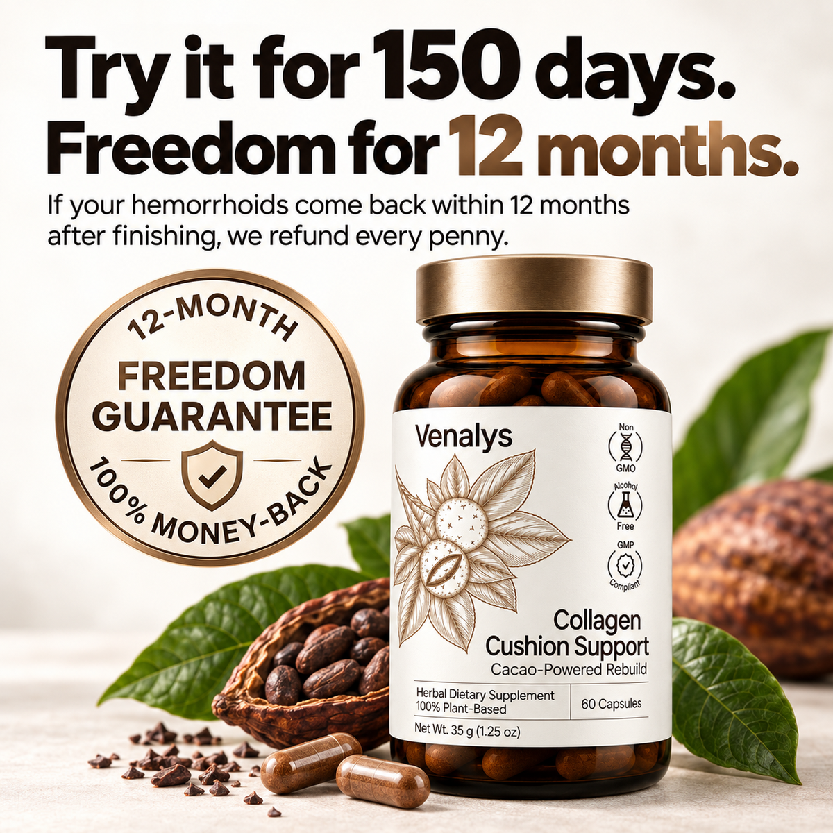 Venalys™ Collagen Cushion Support Capsules
