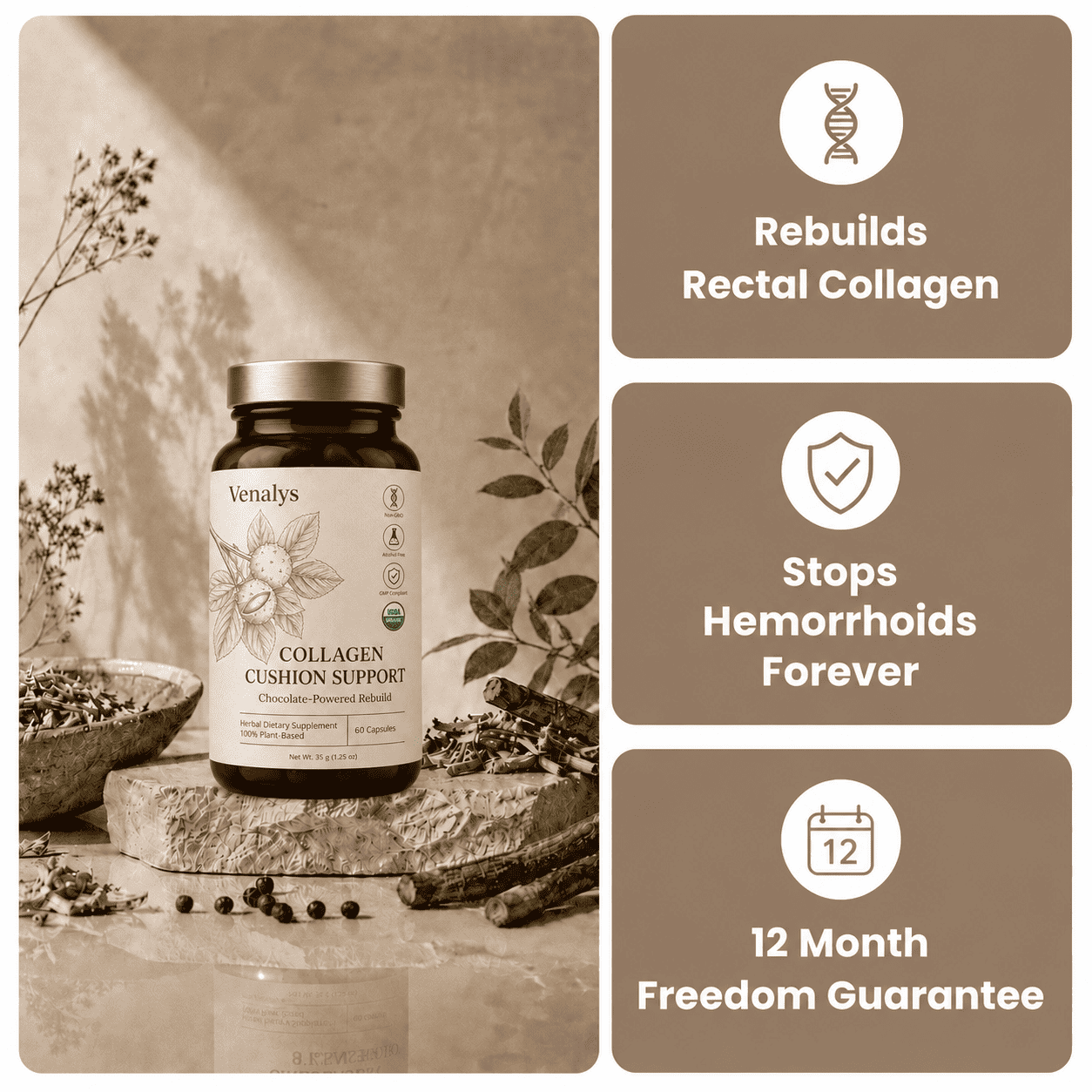 Venalys Collagen Cushion Support Capsules
